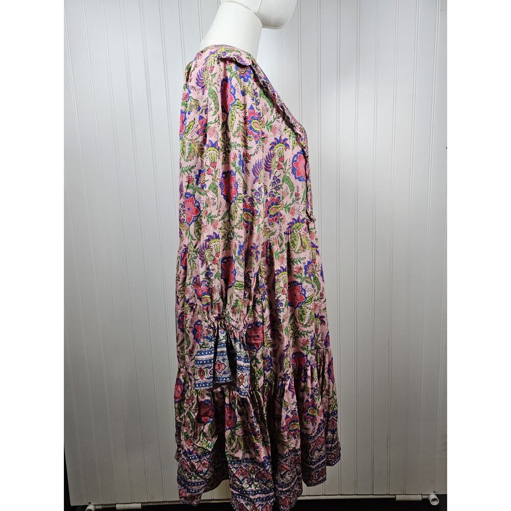 Farmer's Market Floral Bohemian Dress Women's Size Small New Cottagecore - Picture 3 of 9